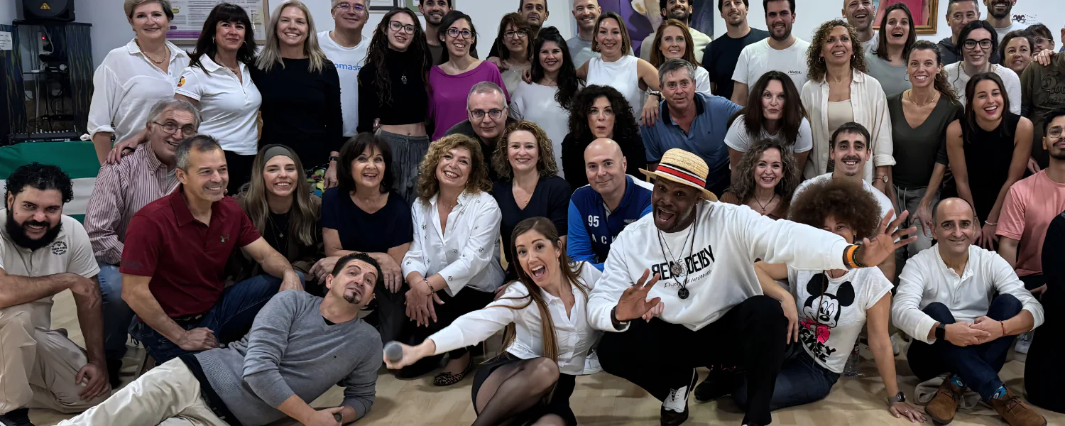 Alumnos de Salsa en Teatinos con Deiby Tum Tum